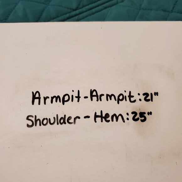 T by Talbots Diamond Quilted Teal Blue Zip Up Lightweight Jacket Womens Size L - Picture 12 of 12